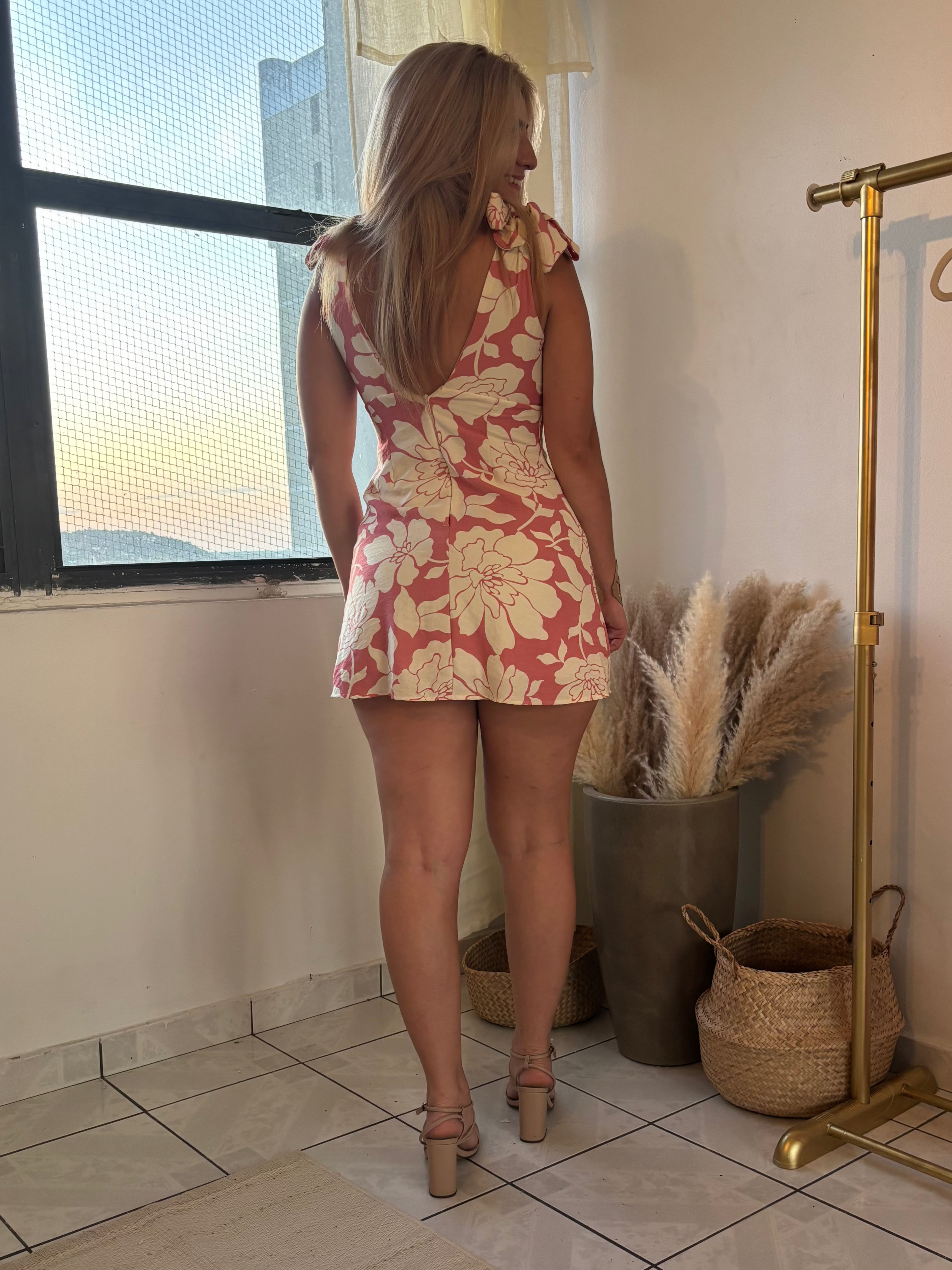 Traje Jardín Rosa